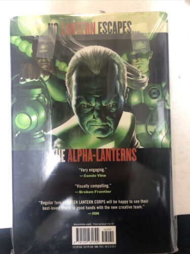 Green Lantern Corps Revolt Of The Alpha Lanterns (2012) Dc Comic TPB HC T.Bedard