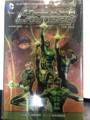 Green Lantern Vol.3 : The End (2014) Dc Comics TPB HC Geoff Johns