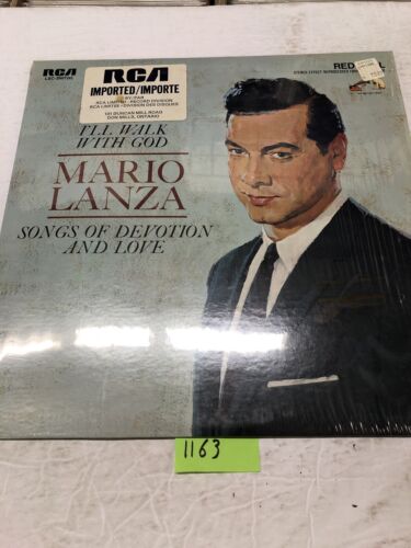 Mario Lanza I’ll Walk With God Vinyl LP Album