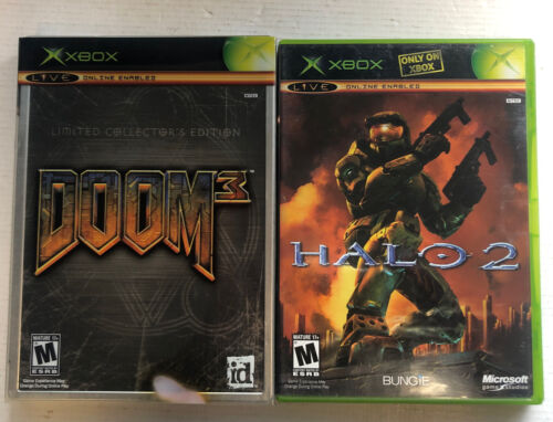 Doom3,Halo2 Xbox