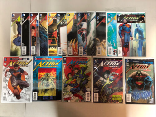 The New 52! Superman Action Comics Set (2011)