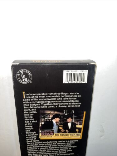 The Harder They Fall (VHS, 1992) Humphrey Bogart | Columbia