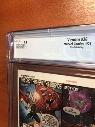 Venom (2021) #26 (CGC 9.8 WP) 4th Print Venom #191 Sketch Cover  R.Stegman Cover