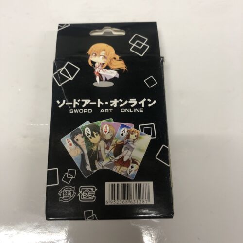 Anime Poker Playing Cards • Swor • Art • Online • Manga • Japan