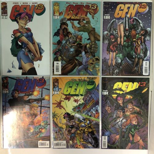 GEN 13 (1998) Starter Set # 0-53 & Annual # 1 (VF/NM) Image Comics & Wildstorm