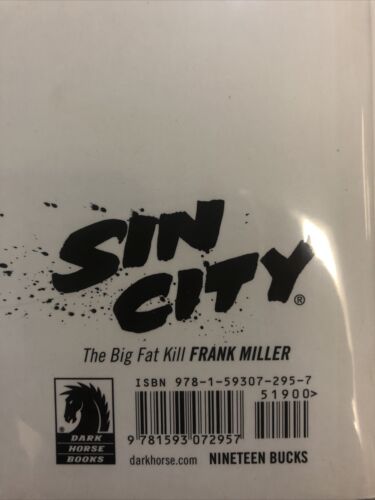 Sin City The Big Fat Kill Vol.3 (2010) Dark Horse  TPB SC Frank Miller