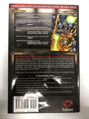 X-O Manowar Birth (2008) HC Collects