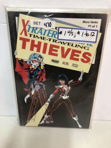 X-Thieves #1 o/s; #1-12 (VF/NM) Complete Set Run Aristocratic Time-Traveling