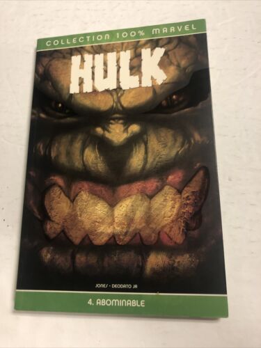 Hulk 4: Abominable (2003) Marvel TPB SC Bruce Jones  (French)