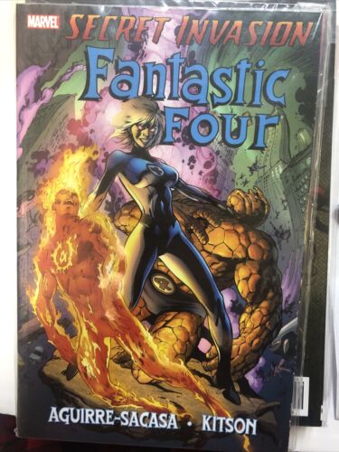 Secret Invasion Fantastic Four (2009) Marvel TPB SC Barry Kitson