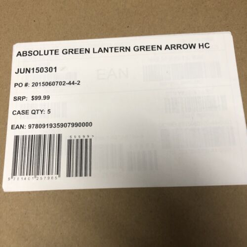 Absolute Green Lantern Green Arrow (2024) HC • DC Comics • Adams O’Neil