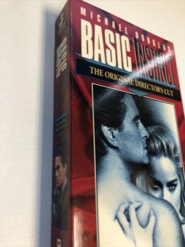 Basic Instinct (1994) Vhs Widescreen Original Directors Cut) | Michael Douglas