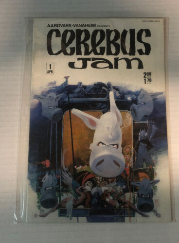 Cerebus Aardvark Vanaheim (1983)# 52-87(F-VF)Consequential Set + Cerebus Jam # 1