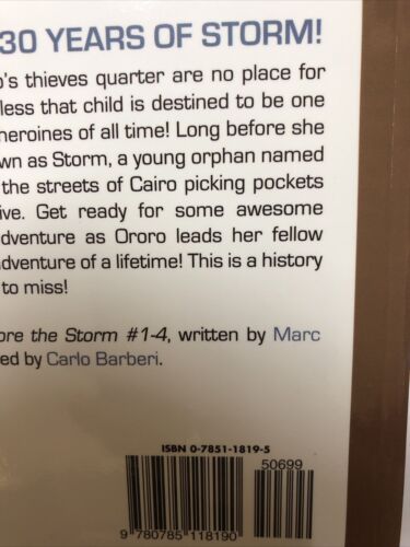 Ororo Before The Storm (2005) Marvel TPB SC Mark Sumerak