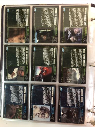 X-Files Trading (1995) Trading Cards Complete Season