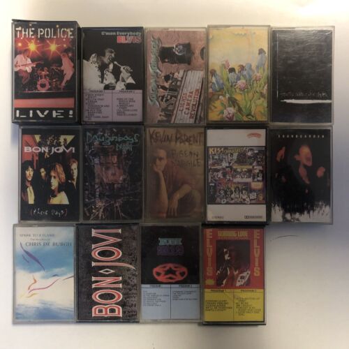 30 Audio Cassette Tape (70’s 80’s 90’s) Random Set | Good