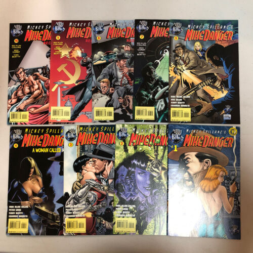 Mickey Spillane’s Mike Danger 1995 Tekno 1-11 Big 1-10 VF/NM Near Complete Sets