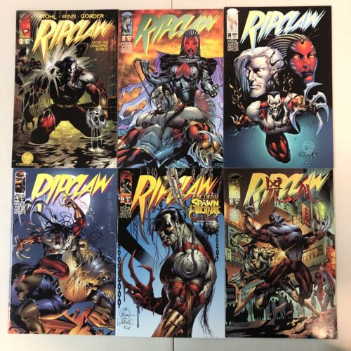 Ripclaw Lot 1995 #1-3; 2nd #1-6, Special, Wizard #1/2 VF/NM Complete Sets Image