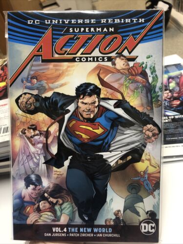 Superman Action Comics Vol.4 The New World (2017) DC TPB SC Dan Jurgens