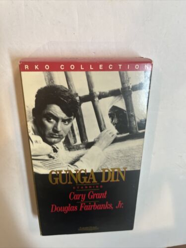 Gunga Din (VHS)  lCary Grant • Douglas Fairbanks, Jr  | RKO Collection