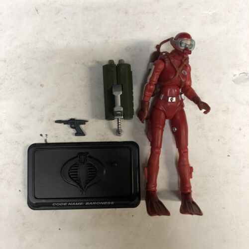 2008 Hasbro G.I. Joe 25th Anniversary BARONESS v11 Action Figure | Complete Mint