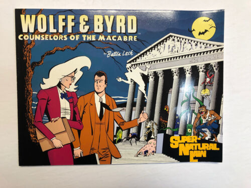 Wolff & Byrd Counselors Of The Macabre Softcover TPB (1992) | Batton Lash