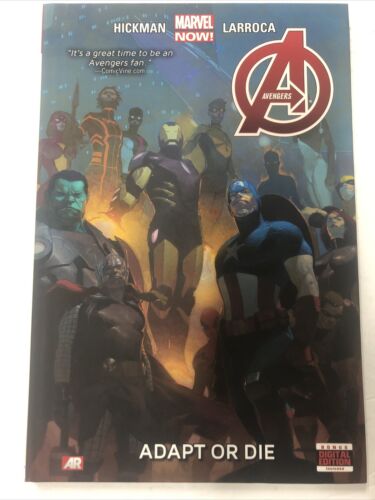 Avengers Vol.5 Adapt Or Die (2014) TPB HC By Jonathan Hickman Marvel