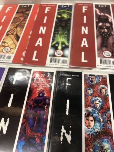 Final Crisis (2009) Set Issue # 1-7 Missing # 4 • DC Comics • Grant Morrison