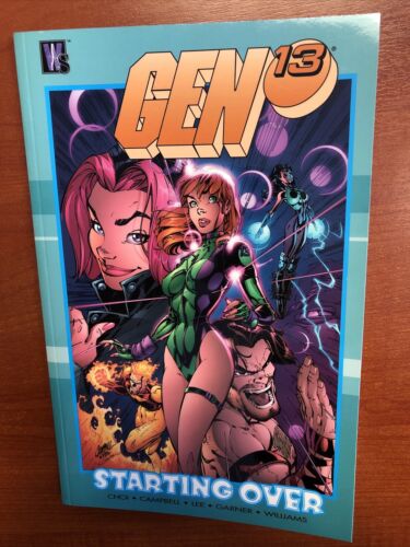 Gen 13 Starting Over  (1999) Dc Comics TPB SC Scott Campbell