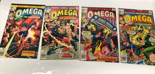 Omega The Unknown (1975) Set Issue # 1-9 (issue #8 Is Missing) Marvel Universe