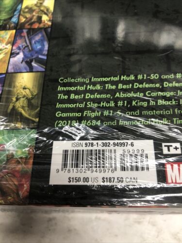 The Immortal Hulk (2023) Marvel Omnibus Al Ewing