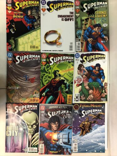 Superman In Action Comics (1994) Consequential Set # 701-750 Missing #738 (F/VF)