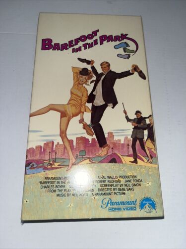 Barefoot in the Park VHS Robert Redford, Jane Fonda, Charles Boyer