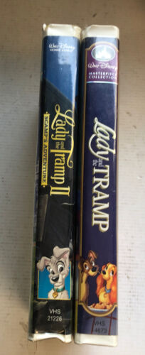 Walt Disney Lady And The Tramp 1 & 2 (VHS)