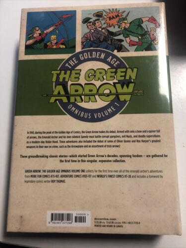 The Green Arrow The Golden Age Omnibus Vol 1  (2018) DC HC