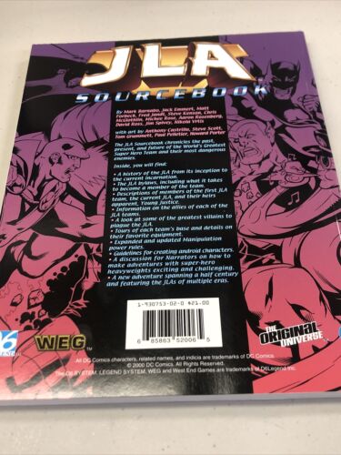 JLA Sourcebook  (2000) DC Comics