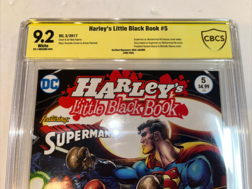 Harley’s Little Black (2017) #5 (CBCS 9.2) Verified Signature Neal Adams #96/200