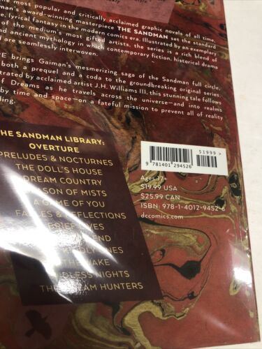 The Sandman Overture (2019) DC Vertigo TPB SC Neil Gaiman