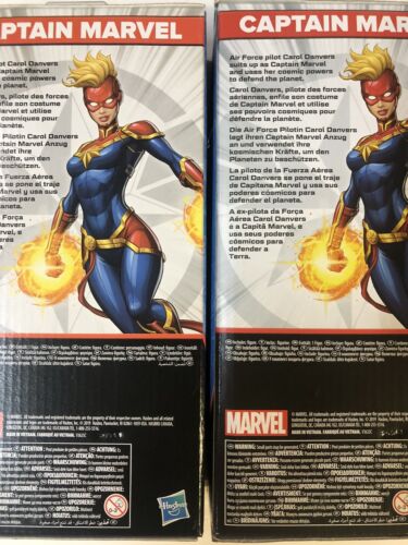 Captain Marvel (2019) Marvel • Hasbro • 4+ Years • Made In Vitenam • Pilot Carol