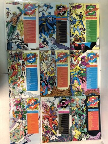 Who’s Who (1985) Consequential Set (V1-2-3) Total Of 35 Issues (F/VF) DC Comics