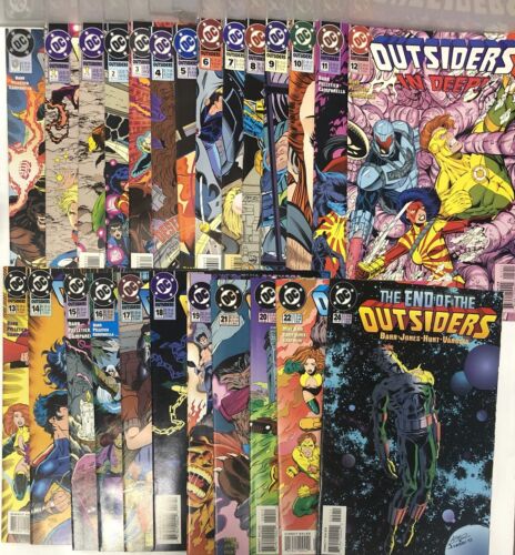 Outsiders (1995) Set Issues # 0-24 Missing Issue # 23 • DC Comics • Mike W.Barr