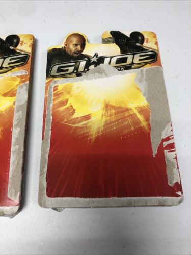 GI Joe (2009) Dossier • Cards • Made In China • Set Of 21 • Dark Ninja • Colton