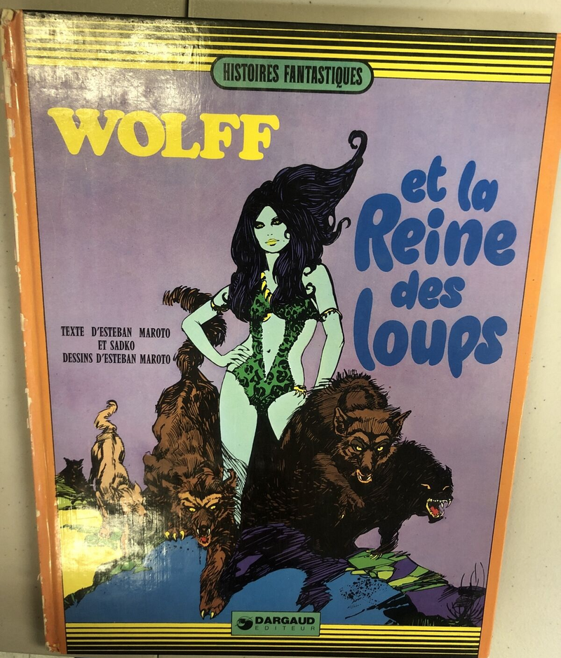 Wolff Et La Reine Des Loups (1973) Dargaud French