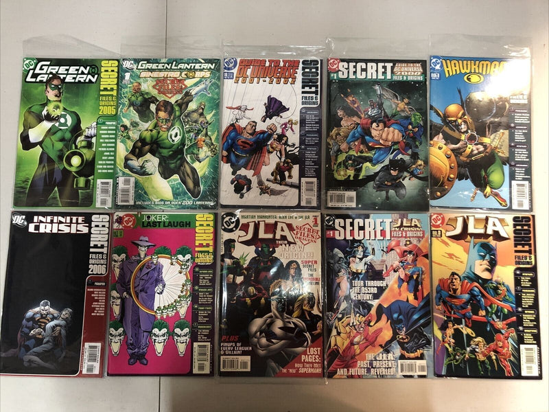 Secret Files & Origins Lot (Aquaman, Batman, Superman…) 56 Comics (VF/NM) DC