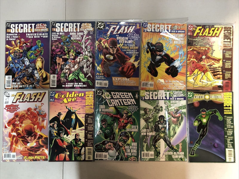 Secret Files & Origins Lot (Aquaman, Batman, Superman…) 56 Comics (VF/NM) DC