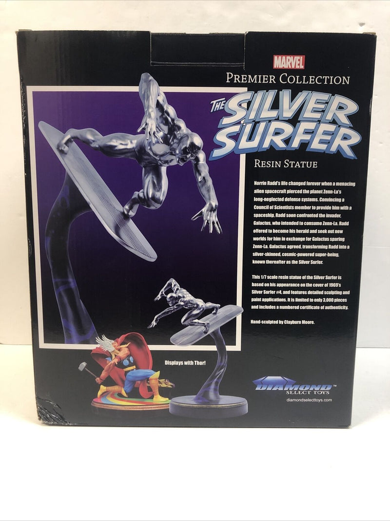 Marvel Premier Collection Silver Surfer Statue(2020) (223/3000) Broken  Fingers