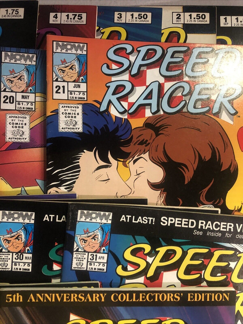 Speed Racer (1988) Set Issue # 1-37 + Special # 1 + 5th Anniversary Collectors