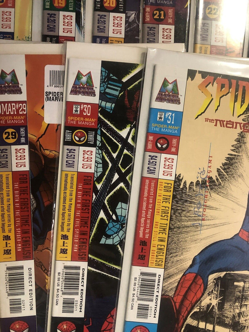 Spider-Man The Manga (1999) Set Issues