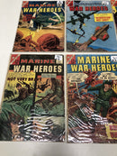 Marine War Heroes (1964) Set Of 10 Issues • Charlton • Silver Age • Army Force