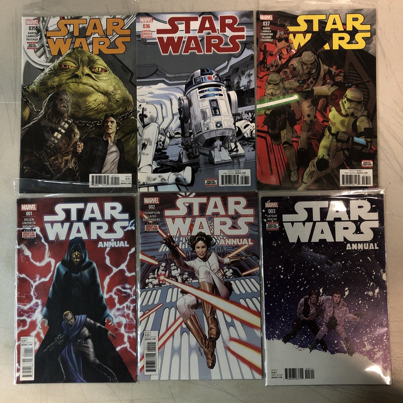 Star Wars (2015) #1-37 + Annual #1,2,3 Missing #28 (NM) Set Marvel Comics